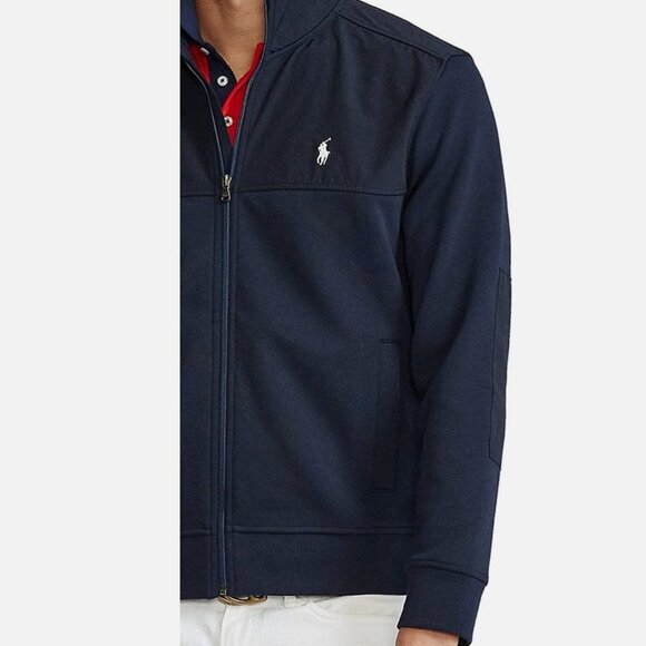 Ralph Lauren Polo Classic Hybrid Double-Knit Jacket Navy Size LT/GL - Picture 3 of 8
